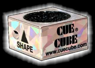 Cue Cube   Cue Tip Shaper Tool   The Original Cue Cube   Made in the 