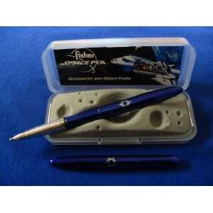  Fisher Space Pen Blue Ballpoint Engraved with Star of 