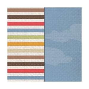 Little Toot Double Sided Paper 12X12 Cruise (10 Pack)