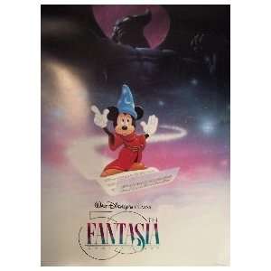  FANTASIA (RARE REPRINT) Movie Poster