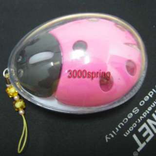 Pink Ladybug Laptop Retractable USB Optical mouse Nice  