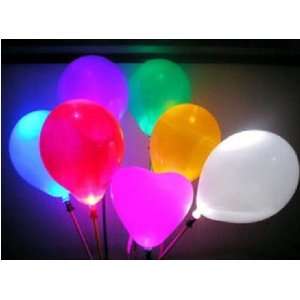 ems whole led balloon multi color latex blinking balloons light 