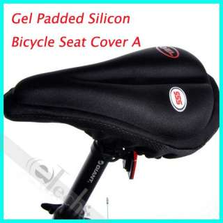New Gel Padded Thick Silicon Bike Bicycle Seat Cover  