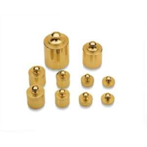   LEARNING RESOURCES BRASS MASS SET 10/PK PRECISION 