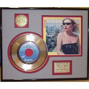  DEBBIE HARRY BLONDIE GOLD RECORD LIMITED EDITION DISPLAY 