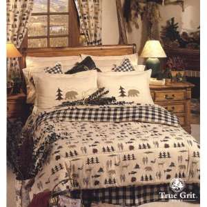  Northern Exposure 8 Pc Queen Cabin Comforter & Sheet Set 