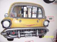 1957 Chevy Bel Air Wall Mirror Taxi Cab  