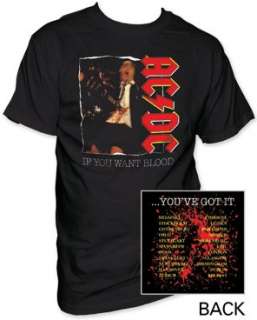  ACDC AC/DC If You Want BloodYouve Got It Tour Mens T 