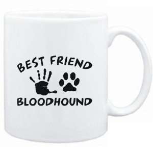   Mug White  MY BEST FRIEND IS MY Bloodhound  Dogs