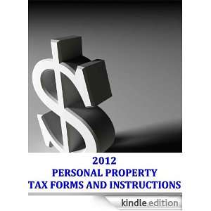 2012 PERSONAL PROPERTY TAX FORMS AND INSTRUCTIONS DEPARTMENT OF 