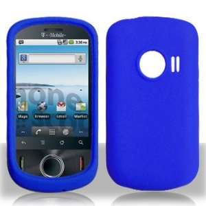  Blue Soft Silicon Skin Case Cover for Huawei M835 Cell 