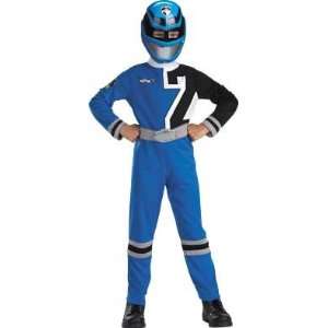  Blue Power Rangers SPD Standard Costume (Size 4 6) Toys 