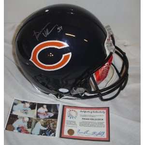  Brian Urlacher Chicago Bears Autographed Full Size Replica 