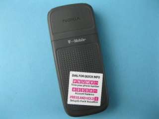 Nokia 1208 T Mobile Cell Phone B Grade Battery is NOT included