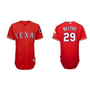  Texas Rangers #29 Adrian Beltre Red 2011 MLB Authentic 