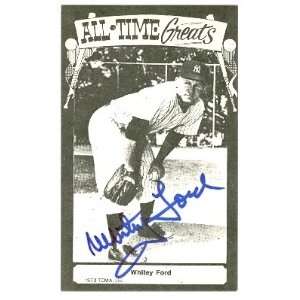   Signed postcard 1973 TCMA All Time Greats (New York Yankees) (67) 5x7