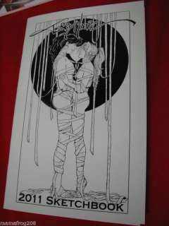Terry Moore Signed Sketchbook SDCC 2011 Exclusive  