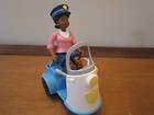 Fisher Price Loving Family AA Woman Lady Police Scooter