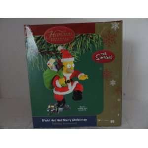   Ho Merry Christmas Talking Ornament   The Simpsons 