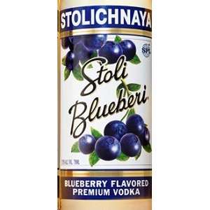 Stolichnaya Vodka Blueberi 750ML