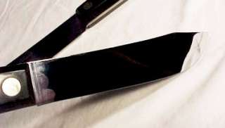 Vintage Case XX Chromium butcher knife 2 different unused 231 6 & 231 
