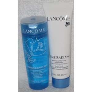  Lancome Creme Radiance Cleanser and Tonique Douceur Toner   Set 
