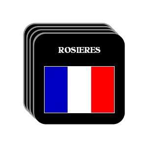  France   ROSIERES Set of 4 Mini Mousepad Coasters 