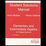 Elementary and Intermediate Algebra for College Students  Student 