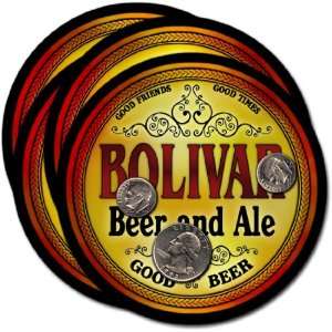  Bolivar, NY Beer & Ale Coasters   4pk 