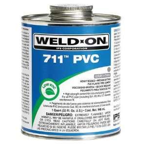  WELD ON 10119 Pipe Cement,Gray,32 Oz,PVC