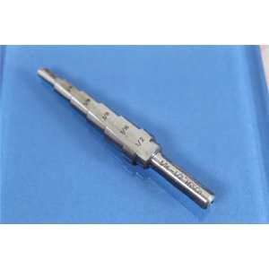  TEMO M35 cobalt step drill 1/4 shank 6 hole 3/16 to 1/2 