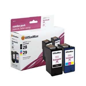  OfficeMax Combo Ink Cartridge Compatible with Lexmark 28 