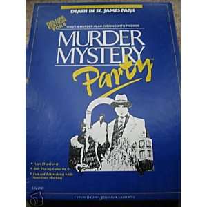    Murder Mystery Party (Death in St. James Park) Toys & Games