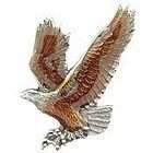 BIRD EAGLE WINGS LANDING FLYING SOARING LAPEL PIN  