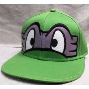 TEENAGE MUTANT NINJA TURTLES Donatello Purple Fitted Baseball Cap HAT 