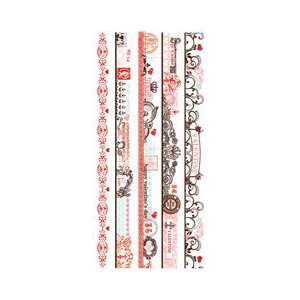  Cupid Borderlines Clear Stickers