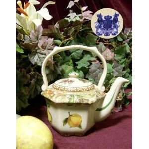  Teapot W/ Fruit