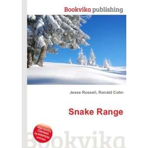  Snake Range Ronald Cohn Jesse Russell Books