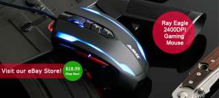   Razer PC Cobra Mazer 2400DPI Wired USB Gaming Game Optical Mouse Black