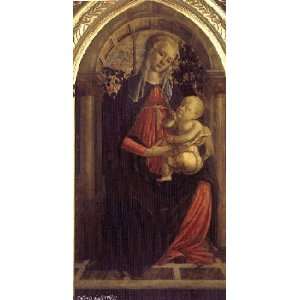    Madonna of the Rosengarden, By Botticelli Sandro 