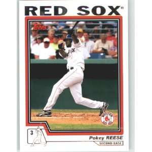 2004 Topps Chrome Traded Refractors #T1 Pokey Reese   Boston Red Sox 