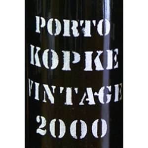  2000 Kopke Colheita Porto 375 mL Half Bottle Grocery 