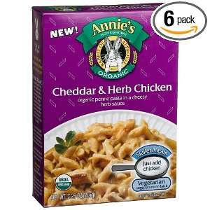 Annies Homegrown Organic Cheddar & Herb Chicken Skillet Meals, 7.25 