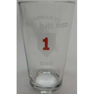   Infantry Division   Big Red One   Task Force Ramrod 16 Oz Pint Glass