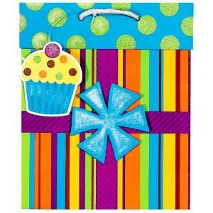    Birthday Present Medium Gift Bag Party Supplies Toys & Games