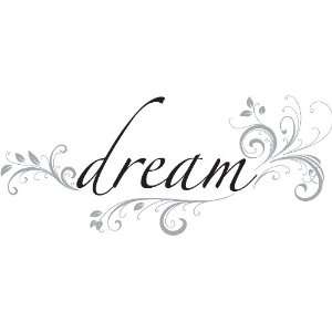   Pops WPQ96852 Peel & Stick Dream Quotes Wall Decals