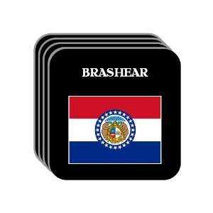  US State Flag   BRASHEAR, Missouri (MO) Set of 4 Mini 