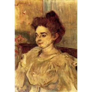 Oil Painting Mademoiselle Beatrice Tapie de Celeyran Henri De Toulou
