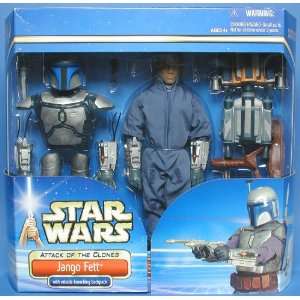   Star Wars Attack of the Clones   12 Ultimate Jango Fett Toys & Games