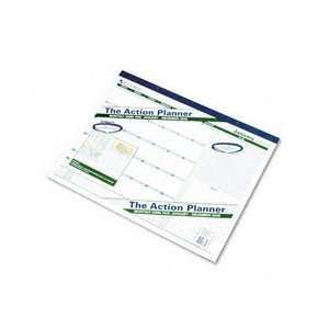  The Action Planner Monthly Nonrefillable Desk Pad Calendar 